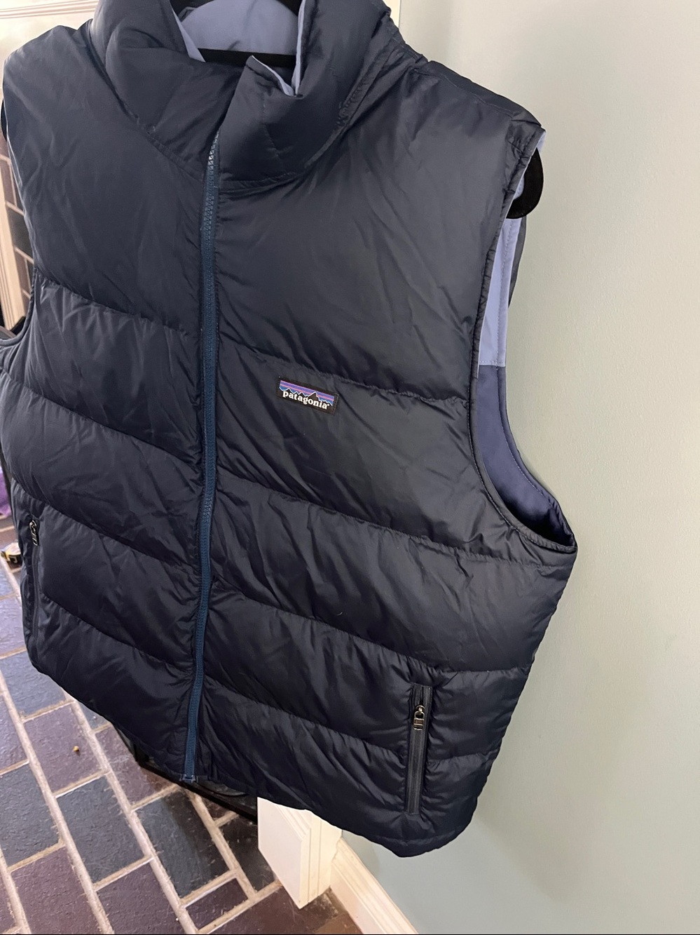 Patagonia Bivy Reversible Down  Puffer Vest - Picture 10 of 14